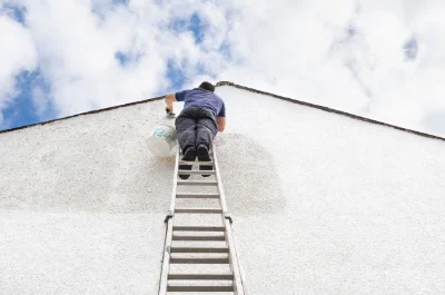 Peinture extérieure au Dourn — façades et ravalement